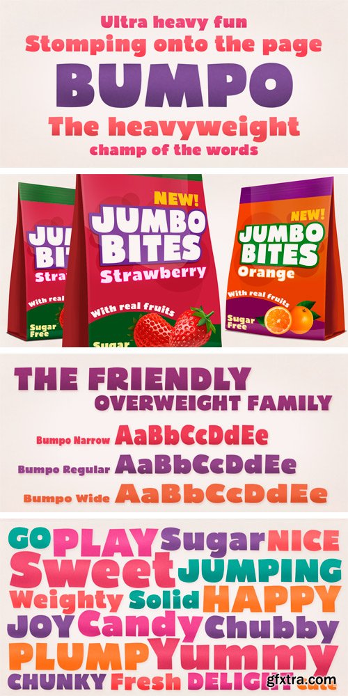 Bumpo Font Family