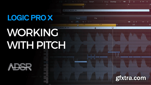 ADSR Sounds Working with Pitch in Logic Pro X TUTORiAL-SYNTHiC4TE