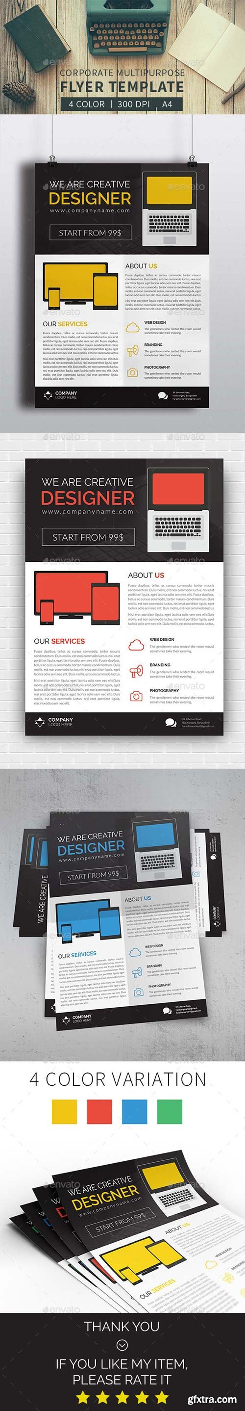 GraphicRiver - Corporate Multipurpose Flyer 11893702