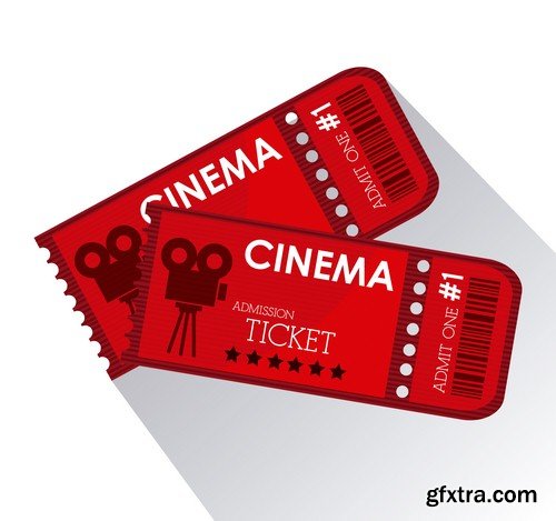 Cinema ticket 2 - 5 EPS