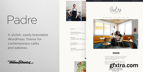 ThemeForest - Padre v1.0.5 - Cafe & Restaurant WordPress Theme - 13035983