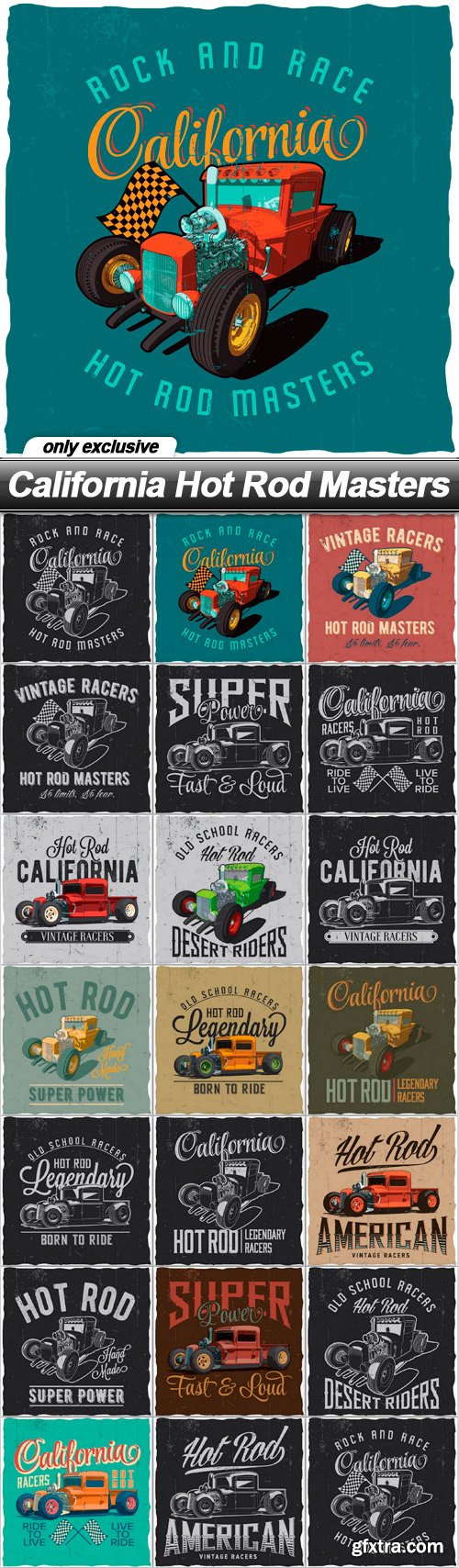 California Hot Rod Masters - 20 EPS