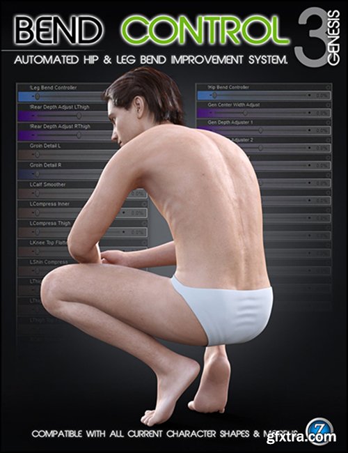 Bend Control for Genesis 3 Male(s)