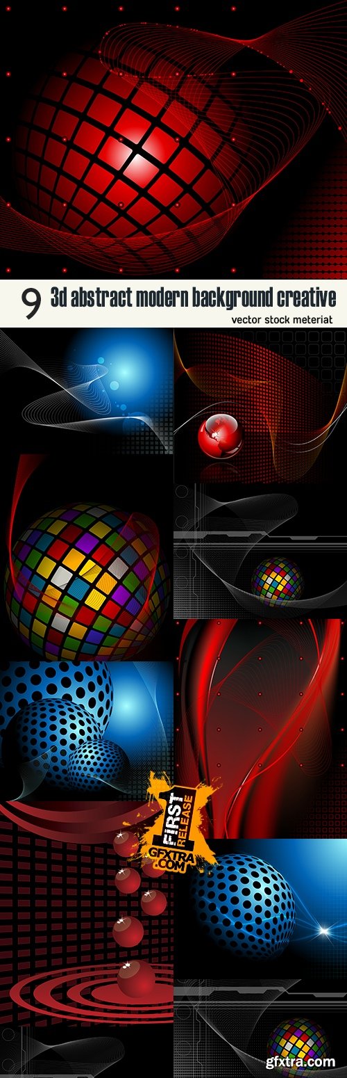 3d abstract modern background creative