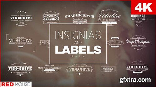 Videohive - Insignias And Labels Pack - 16849918