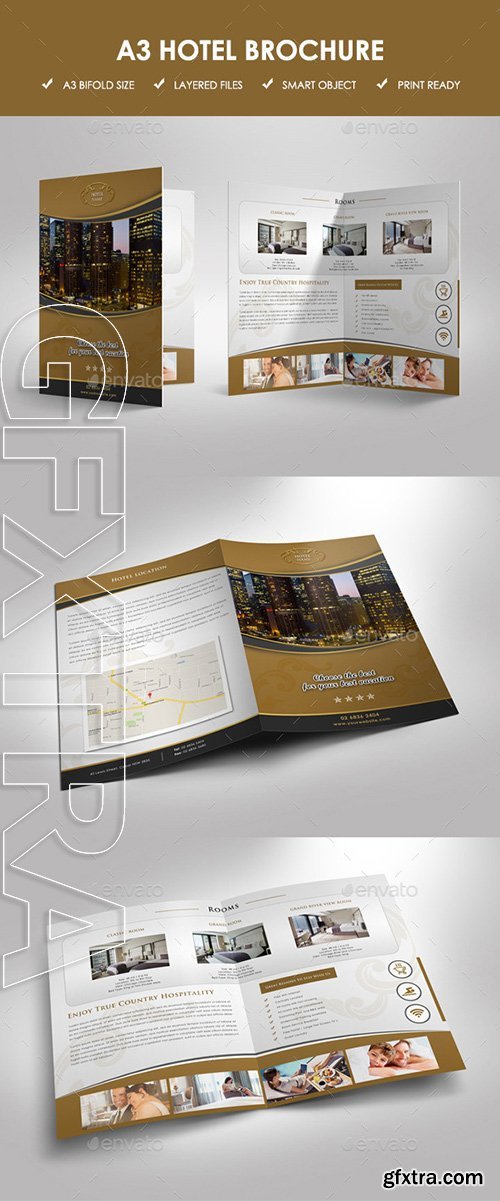 GraphicRiver - Hotel Bifold Brochure 11303438