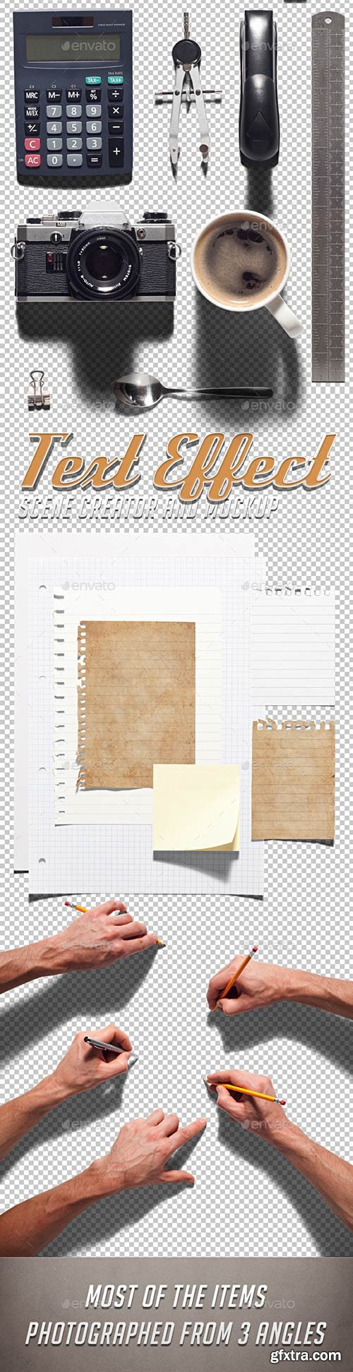 GraphicRiver - Sketchbook / Stationery Scene Creator 10771319