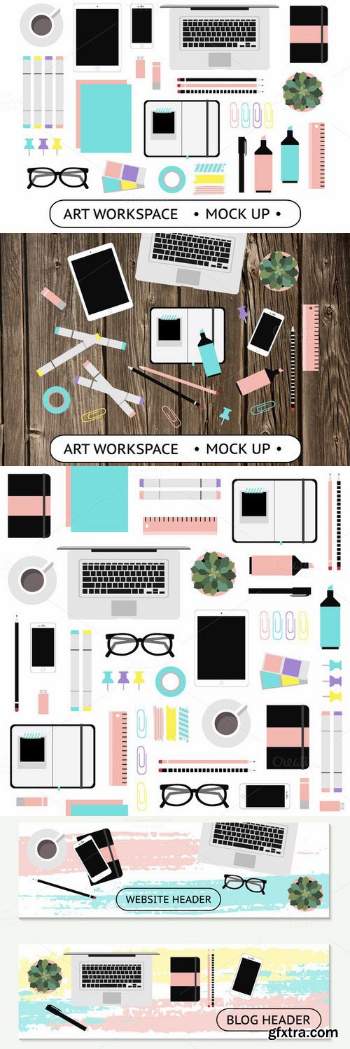 CM - Art Workspace Mockups 277706