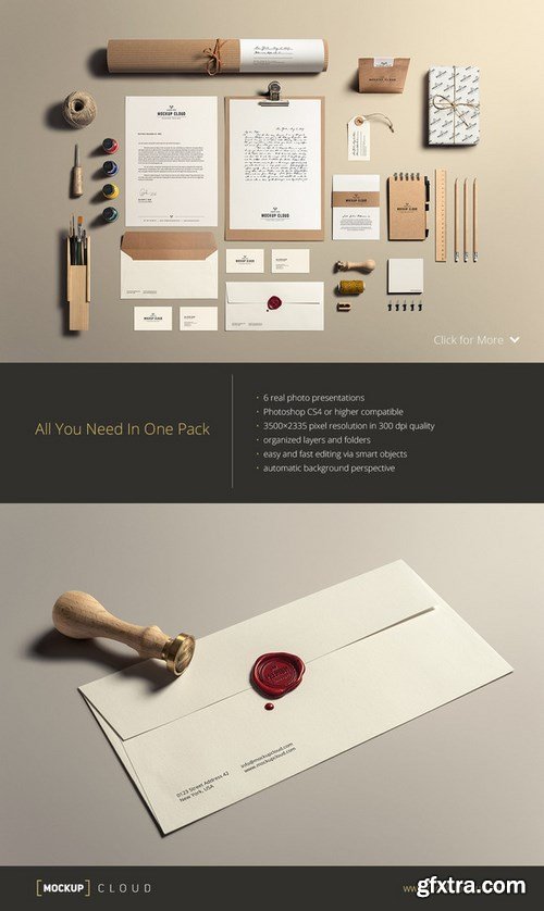 CM - Art & Craft / Stationery Mock-Up 228211