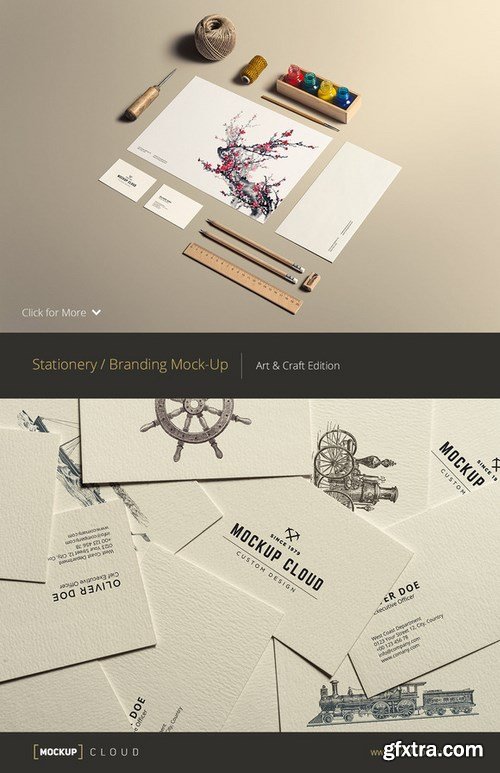 CM - Art & Craft / Stationery Mock-Up 228211