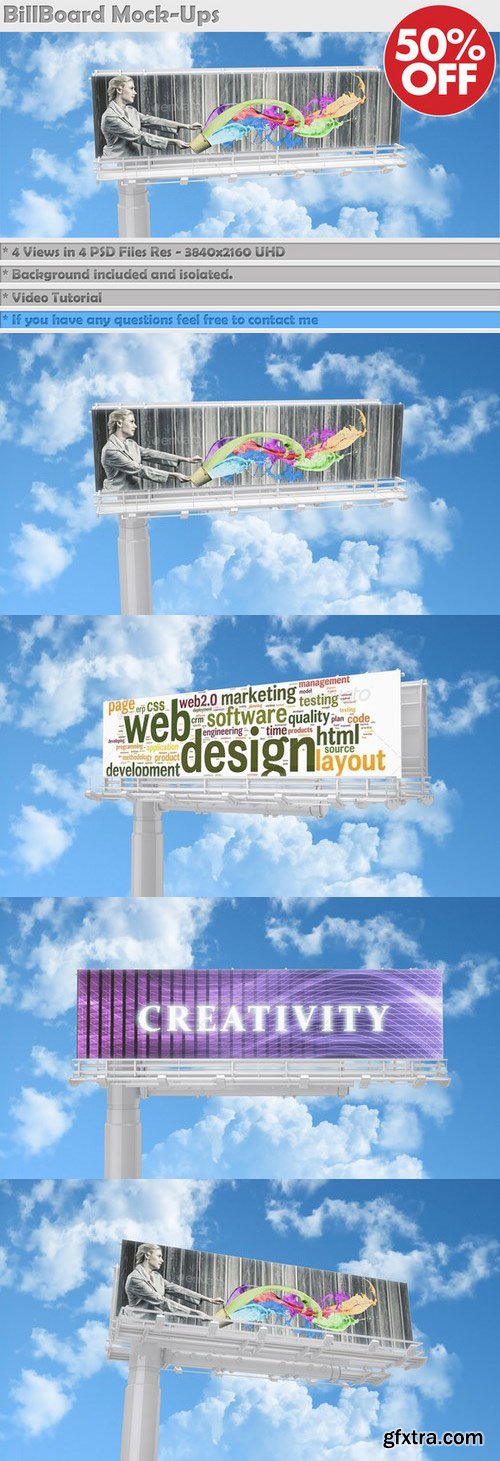 CM - Bundle Billboard Mock-Ups 270678