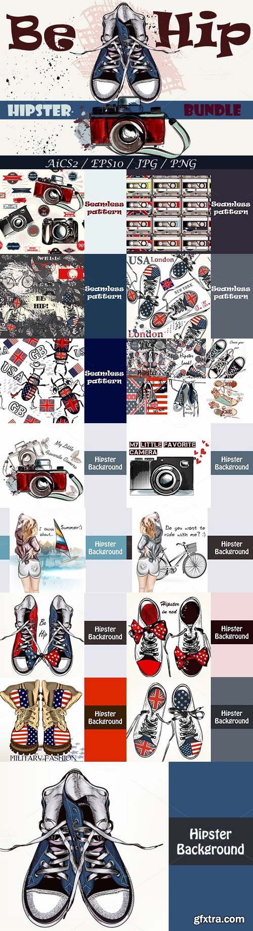 CM - Hipster vector bundle 698760