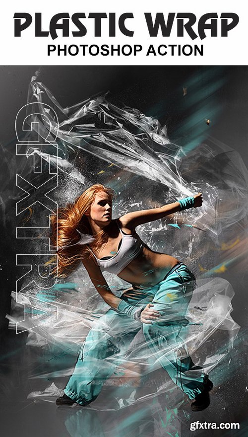 GraphicRiver - Plastic Wrap Photoshop Action 16958293