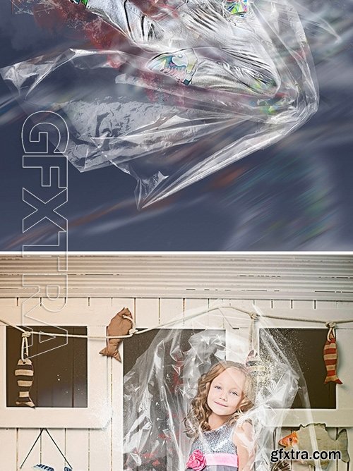 GraphicRiver - Plastic Wrap Photoshop Action 16958293