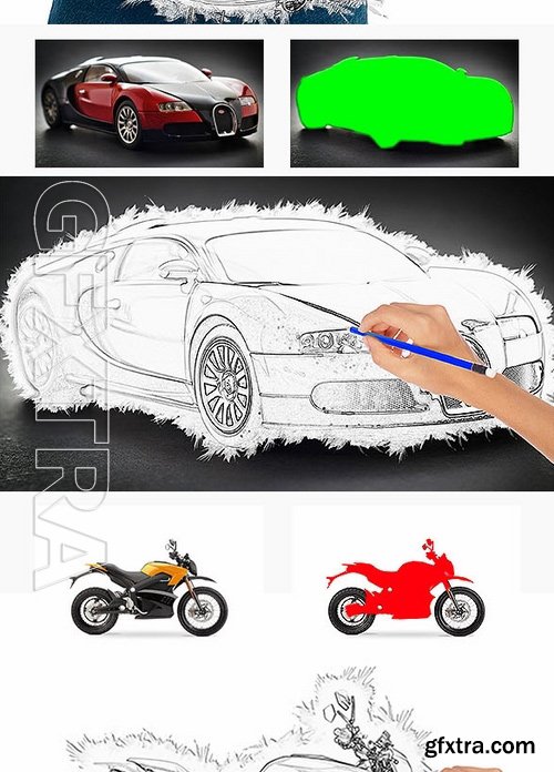 GraphicRiver - Smart Sketch Photoshop Action 16988682