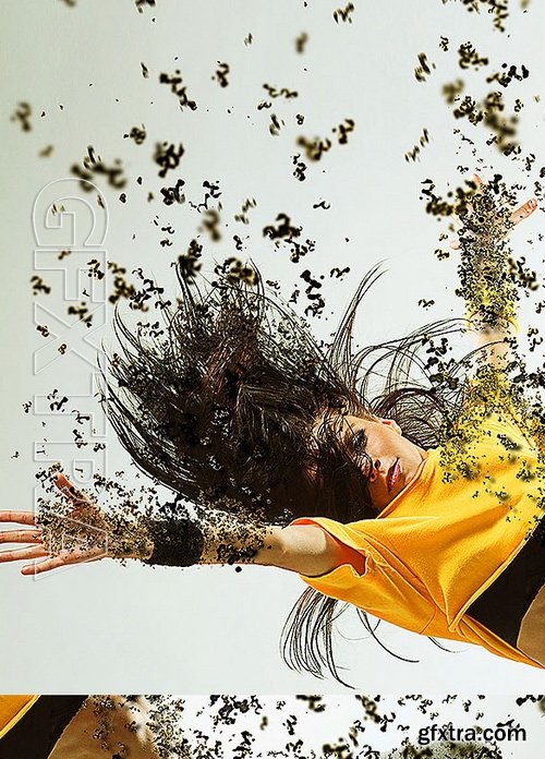 GraphicRiver - Dispersion Photoshop Action 16913054