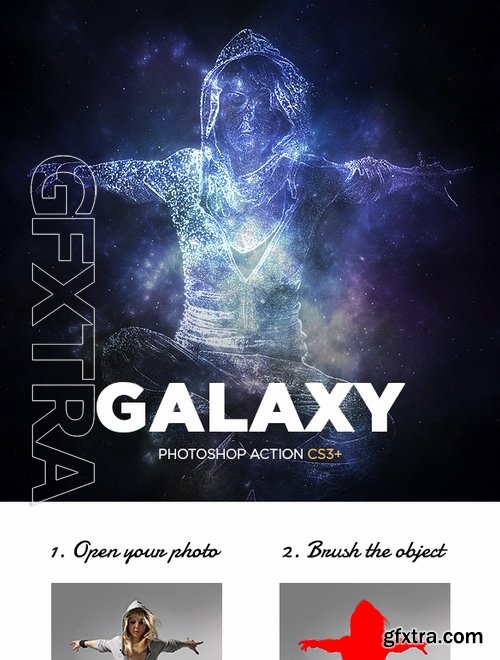 GraphicRiver - Galaxy Photoshop Action 16914670