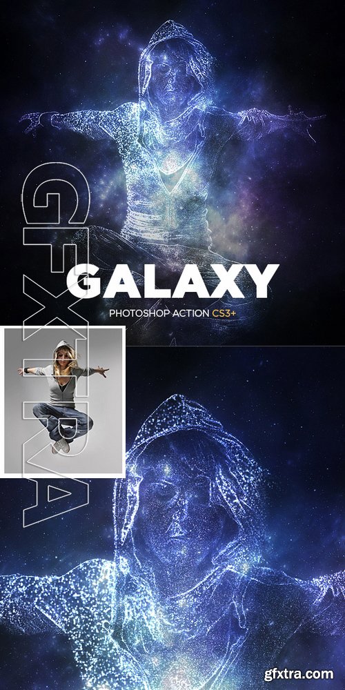 GraphicRiver - Galaxy Photoshop Action 16914670