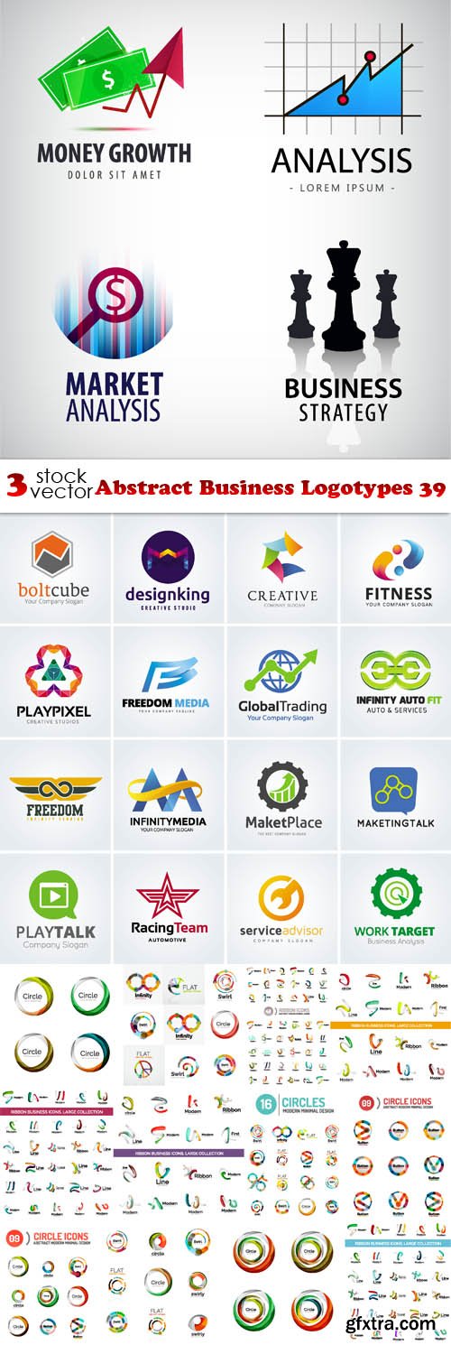 Vectors - Abstract Business Logotypes 39