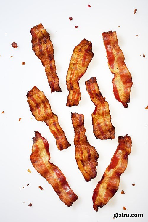 Bacon Slices - 26xUHQ JPEG