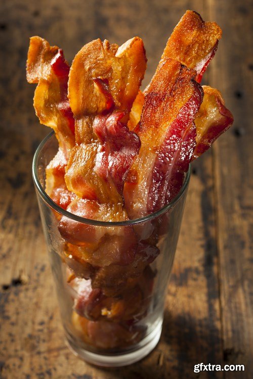 Bacon Slices - 26xUHQ JPEG