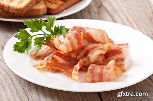 Bacon Slices - 26xUHQ JPEG