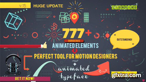 Videohive Shape Elements 7826596 Version 16