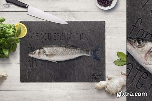 CreativeMarket - Cutting Board Many Types Mockup 791229