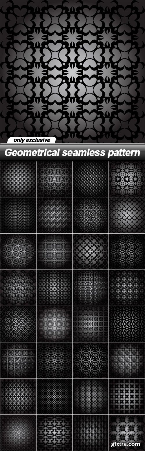 Geometrical seamless pattern - 32 EPS