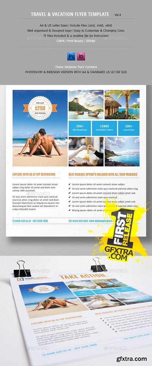 GraphicRiver - Travel & Vacation Flyer Ads Vol.4 10945010