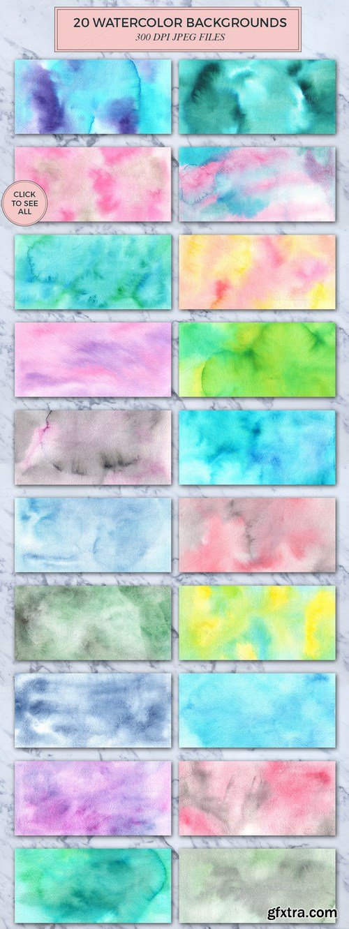 CM - Watercolor design kit 705715