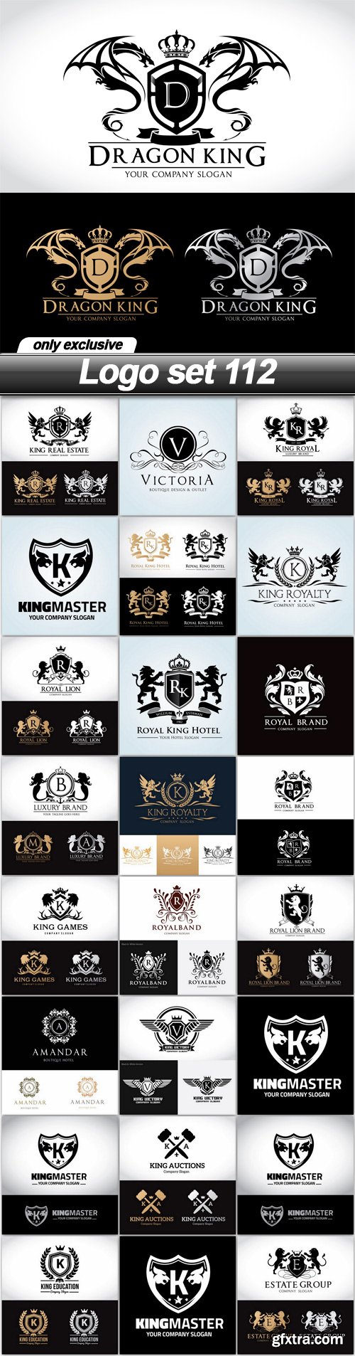 Logo set 112 - 25 EPS