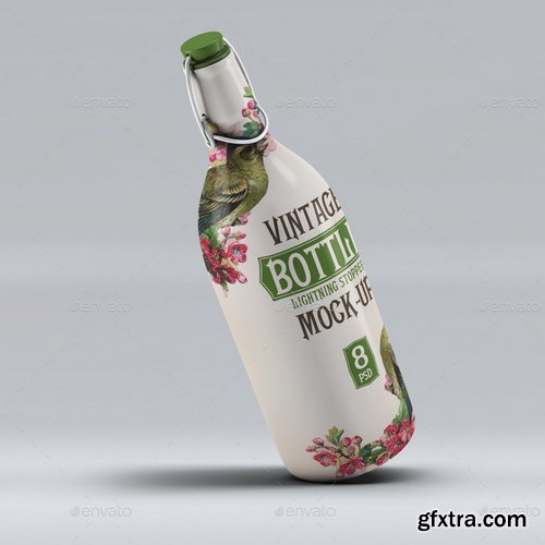 Bottle Lightning Stopper Mock-Up 17089898