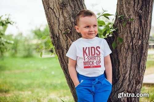 Kids T-Shirt Mock-Up Vol 1 792555