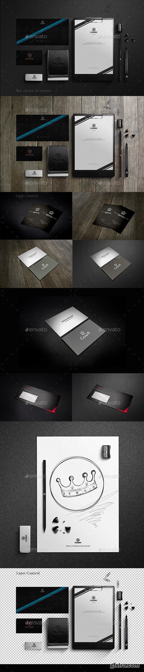 GraphicRiver - Branding / Stationery Mock-Up 9783475