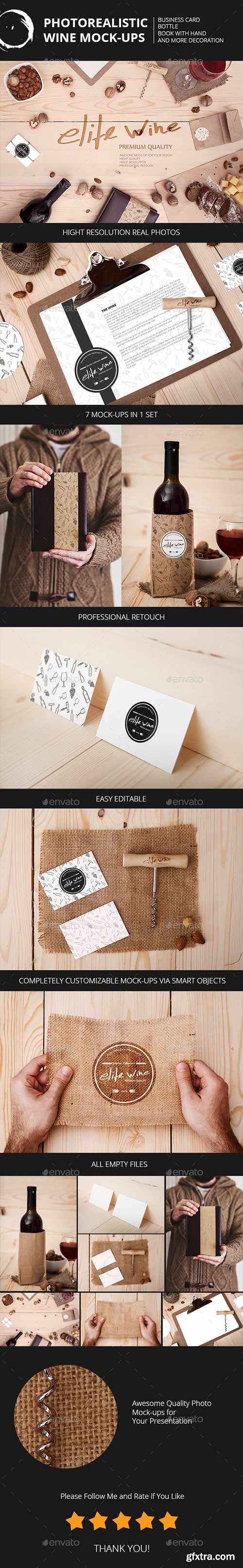 GraphicRiver - Wine Themes Mock-Ups 10467459