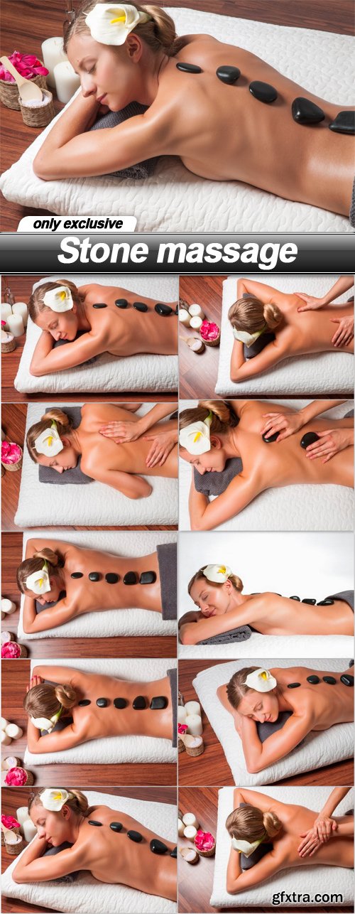 Stone massage - 10 UHQ JPEG