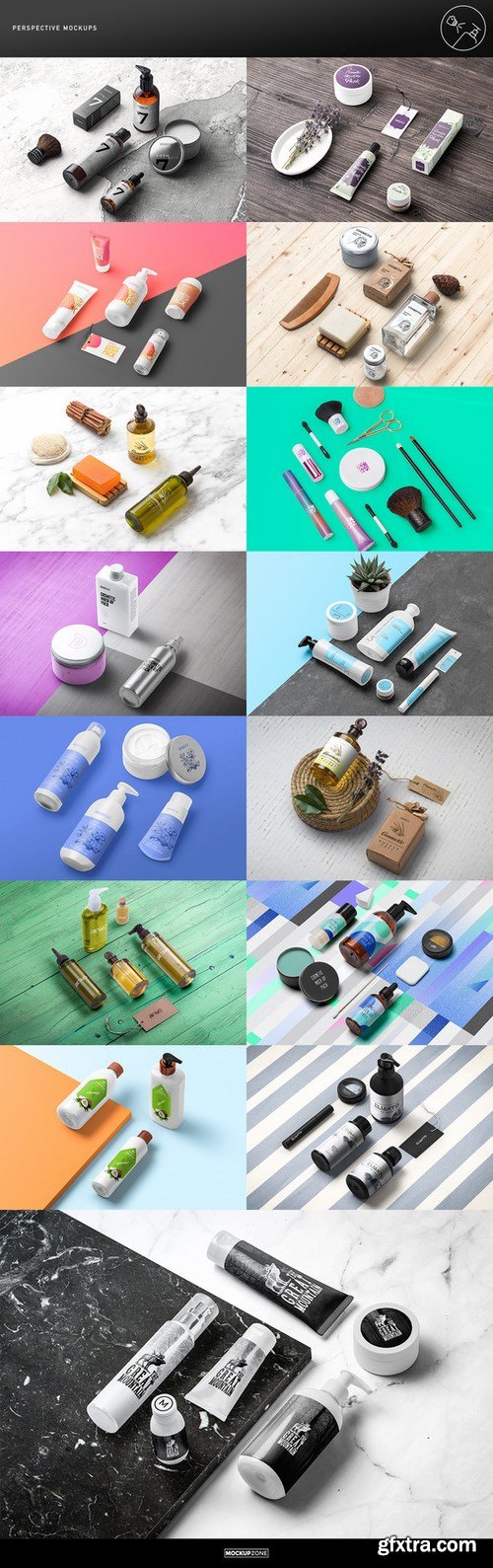 CM - Cosmetic Packaging Branding MockUp 701256