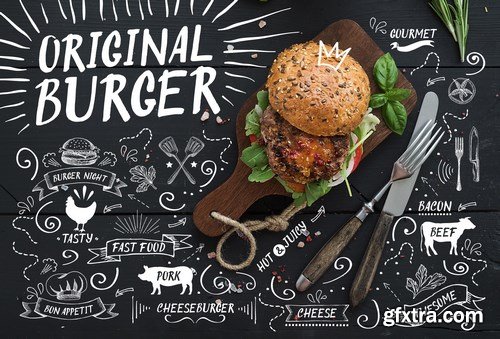 Original Burger Font 793200