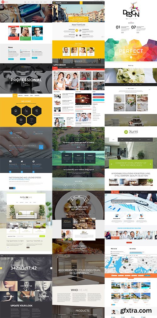 30 Premium Responsive WordPress Themes by TemplateMonster