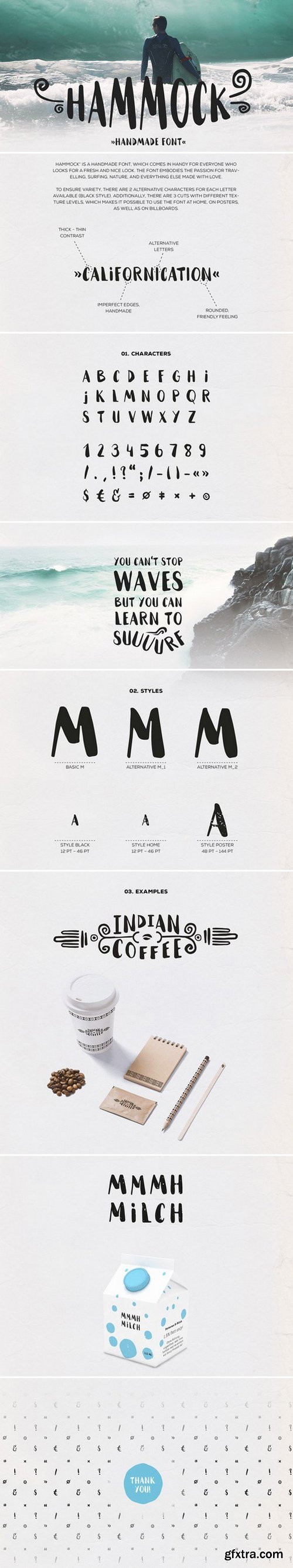 HAMMOCK font