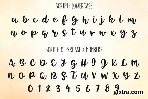 Tingler duo - two handwritten fonts 794020