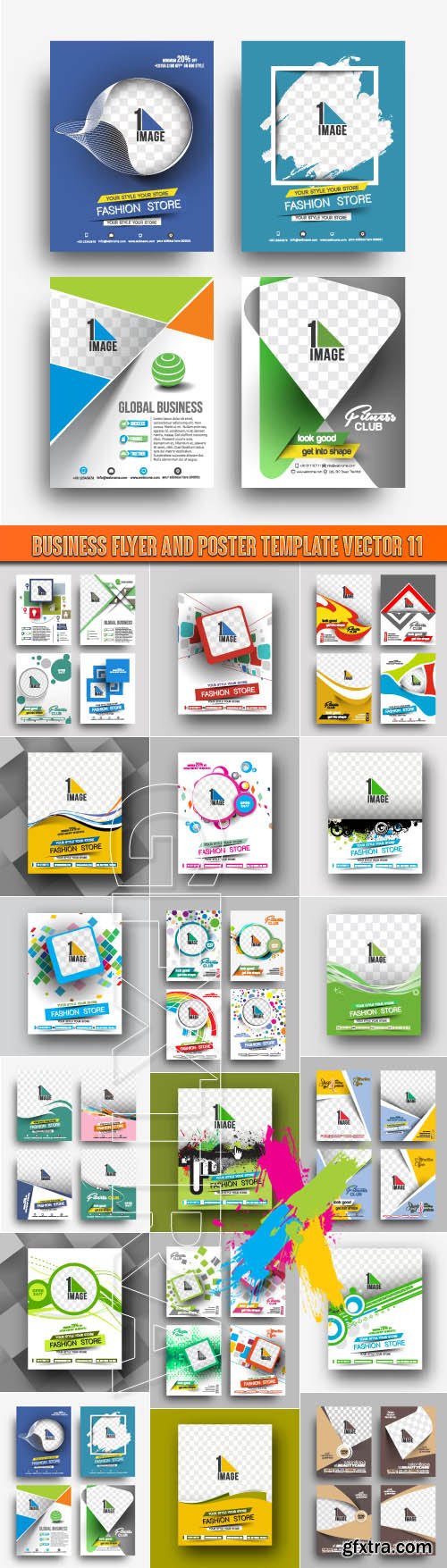 Business Flyer and Poster Template Vector 11