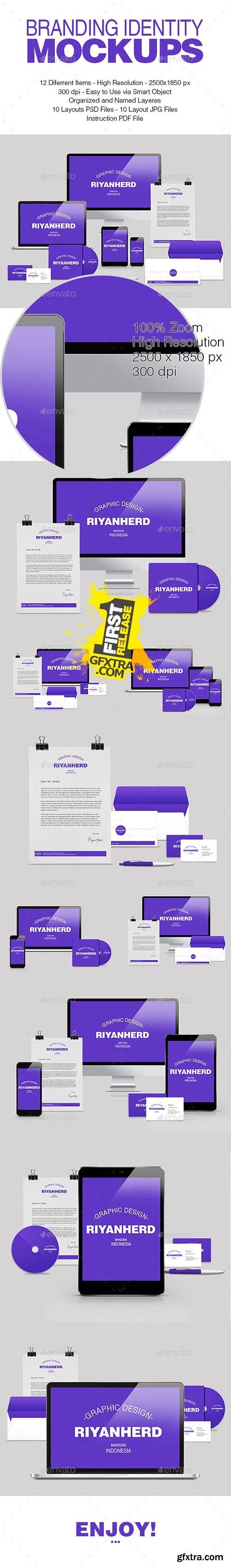 GraphicRiver - Branding Identity Mockups 11342225