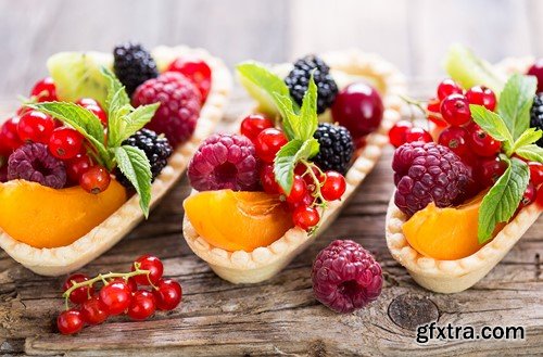 Fresh fruit salad, 9 x UHQ JPEG