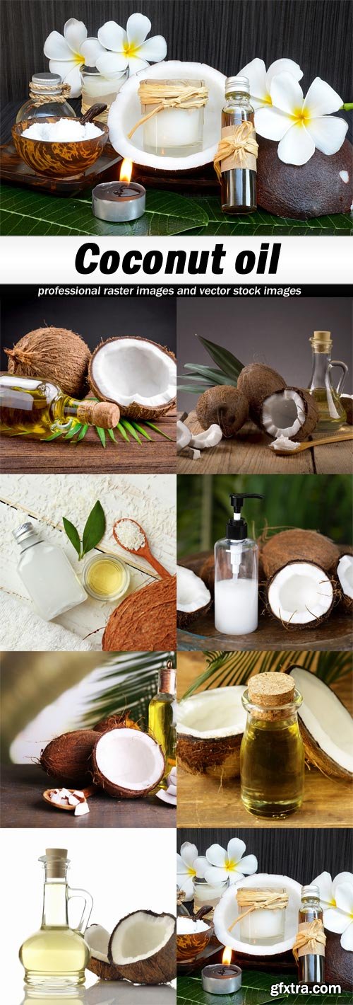 Coconut oil - 8 UHQ JPEG