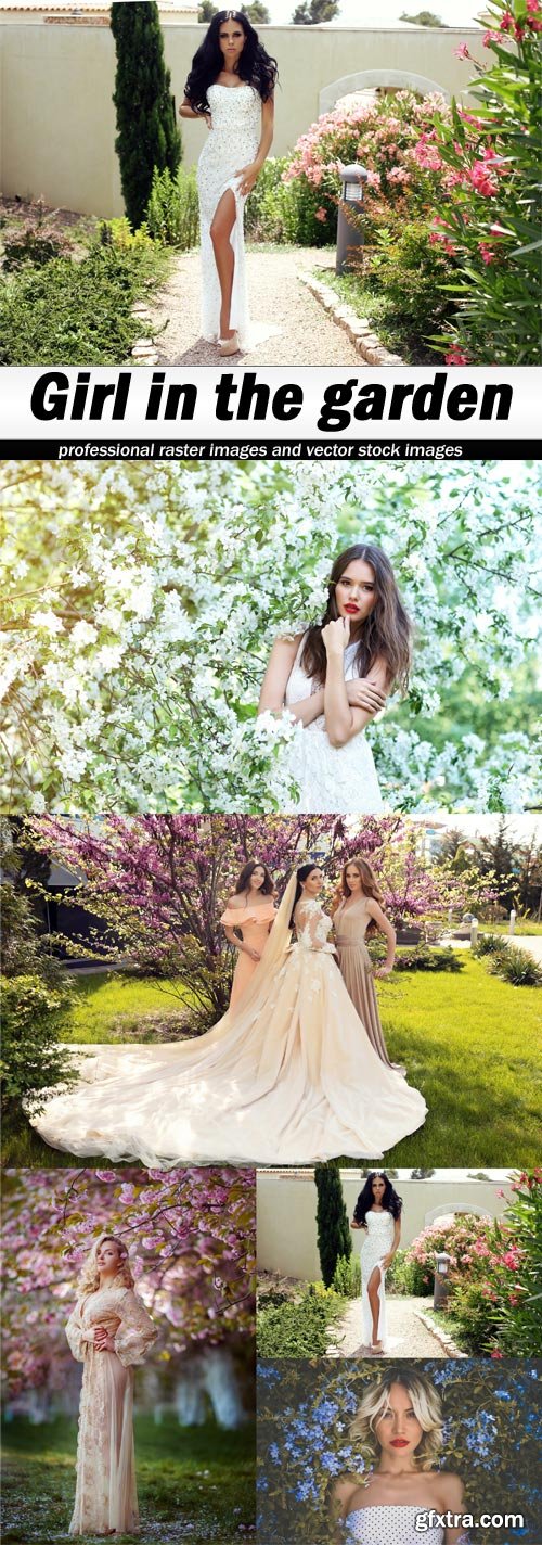 Girl in the garden - 5 UHQ JPEG