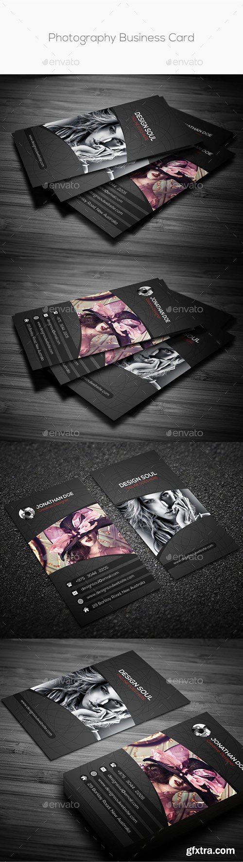 GraphicRiver - Photography Business Card 10277117