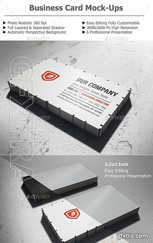 GraphicRiver - Business Card Mock-Up v1 11331436