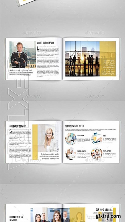 GraphicRiver - Business Catalog Brochure-V166 11365801